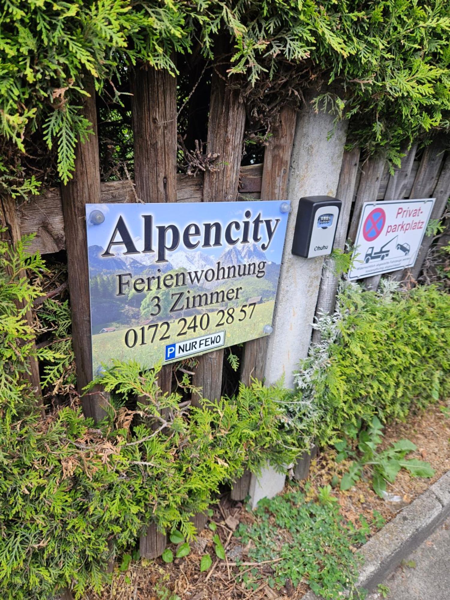 Ferienwohnung Alpencity Garmisch-Partenkirchen Dış mekan fotoğraf